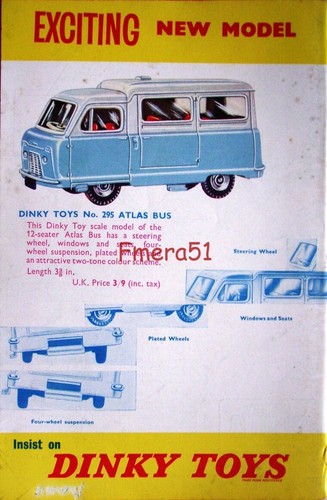 1960 dinky toys - dinky, atlas