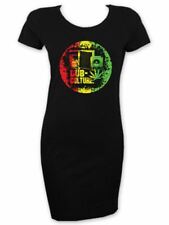 Dub Culture Reggae Womens' T-shirt Dress - Bob Marley Rasta Festival