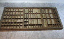 Antique Wooden Printers Drawer