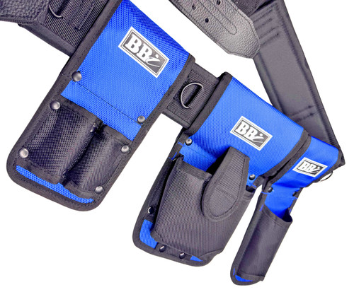 Premium blue nylon scaffolders - blue,