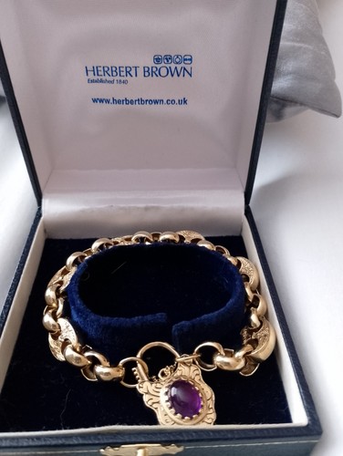 9ct gold fancy belcher