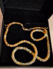 9ct clasp vintage opal bead - clasp,