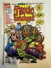 Toxic Crusaders #1  Marvel Comics 1st Sam Kieth VF++ 