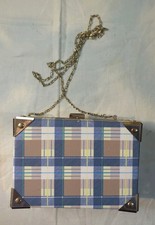Credi tartan box tote - l.,