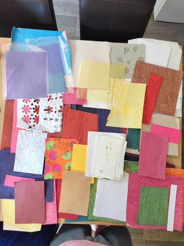 Mixed craft paper card - mixed,