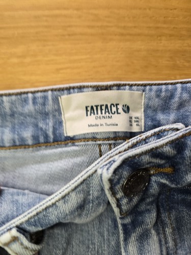 Fat face light wash turn - turn, up