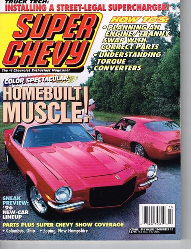 Super chevy magazine - super, magazine-october