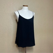 Loft black tank cami shell