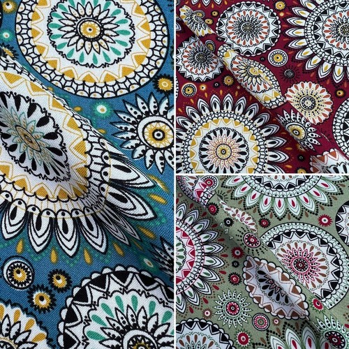 100 viscose challis digital - 100%,