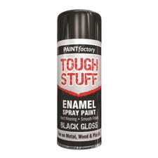 ENAMEL EFFECT BLACK GLOSS