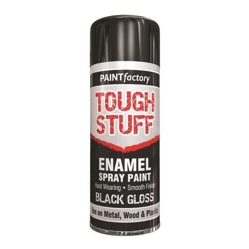 Enamel effect black gloss - effect,