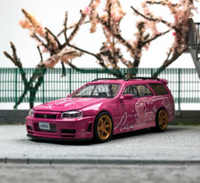 For Zoom 1:64 Pink GTR R34
