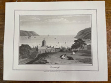 WILLIAM DANIELL 1821 Engraving Cromarty Scotland LithoPrint - Reproduction