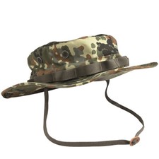 TEESAR US GI TRILAMINATE WATERPROOF BOONIE ARMY PATROL HAT FLECKTARN CAMOUFLAGE