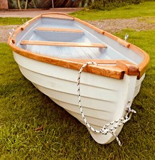 15ft clinker,skff,rowing boat,fishing boat,tender,Ragatta boat,100% handmade UK 