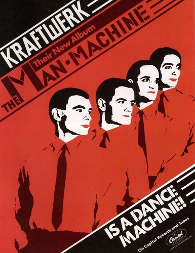Kraftwerk man machine - 16", x