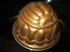 VINTAGE BRASS COPPER JELLY MOULD
