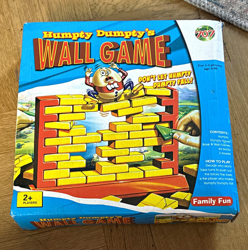 707 humpty dumpty wall game - 707, dumpty's