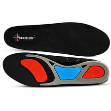 WORK BOOTS ORTHOTIC FOOT ARCH HEEL SUPPORT SHOE INSERTS MASSAGING GEL INSOLES