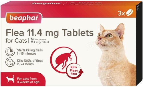 Flea tablets for cats - tablets,