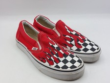 Men’s Vans Checkerboard Red