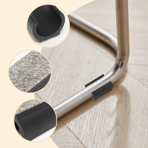 Felt shaped chair leg - u,