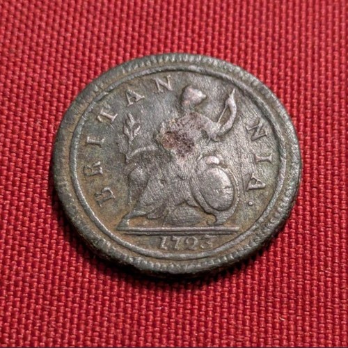 1723 george half penny - 1723,