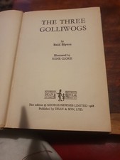 Enid Blyton the Three Gollies Hardback Book