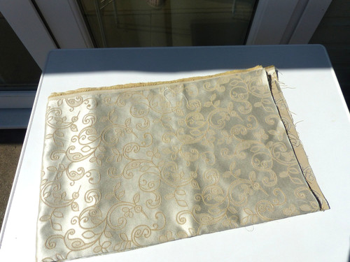 Woven damask fabric stone - woven,