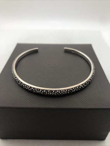 Vintage 925 marcasite bangle - vintage,