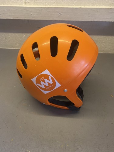 Vintage canoeing kayak helmet - vintage,