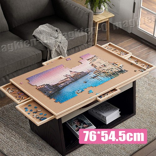 Wooden jigsaw puzzle - wooden, board