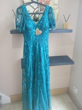 Goddiva dress size 8 Emerald