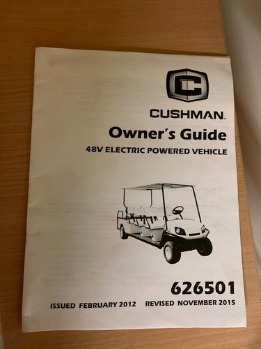 Cushman 626501 electric - , golf