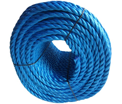 16mm blue polypropylene rope - polypropylene,