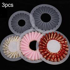 3x Ribbon Flower Making Tool Patchwork Accessory Rose Maker Rosette Maker