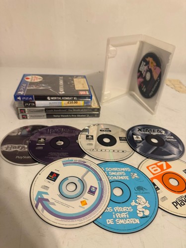 Mixed playstation game - game, job