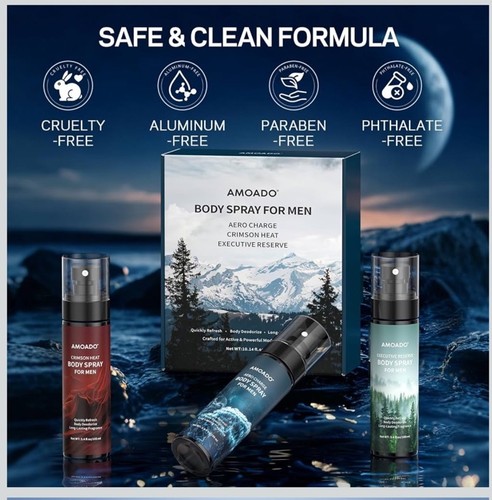 Men pack body spray set - men’s,