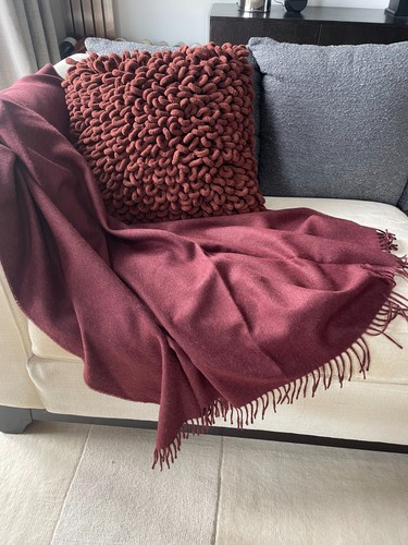 Baby alpaca throw blanket - alpaca, -blanket