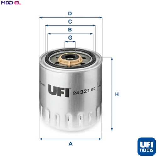 Fuel filter 321 for - fuel,