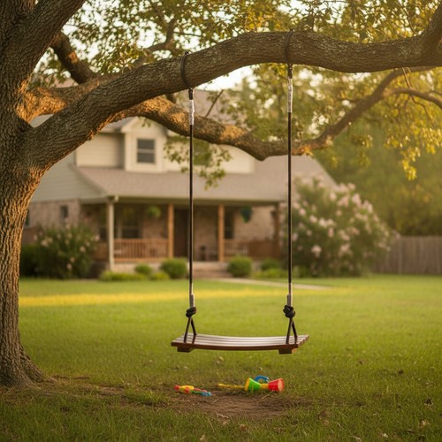 Wooden swing seat - beech, wood