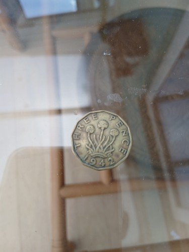Rare pence piece 1942 - rare,