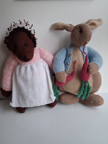 Hand knitted beatrix potter - beatrix,