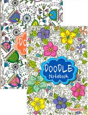 A5 Doodle Notebook  Lined