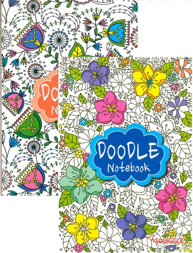 Doodle notebook lined - a5,