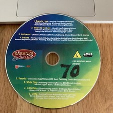 Air Music & Media Karaoke Collection CD Disc LKDVD4001 Timberlake Madonna Dirrty