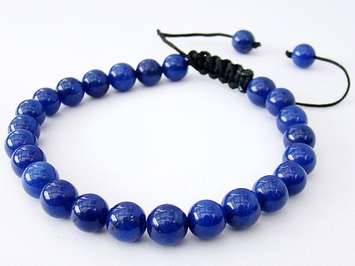Gemstone macrame beaded - gemstone,