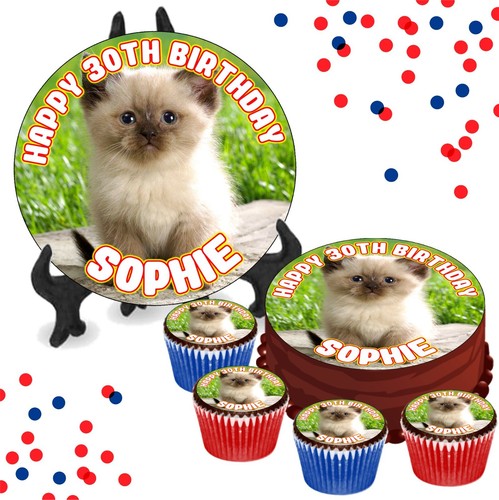 Siamese kitten personalised - siamese,