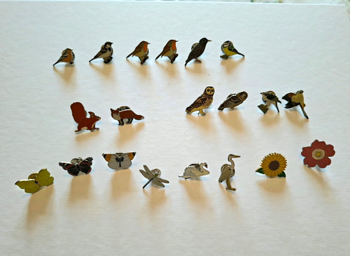 Rspb enamel pin - 20, badges