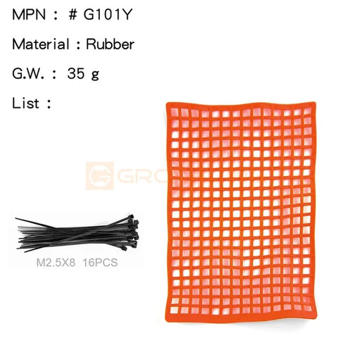 Rubber luggage net window - rubber,